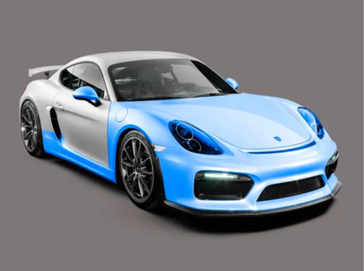 Track package paint protection film 